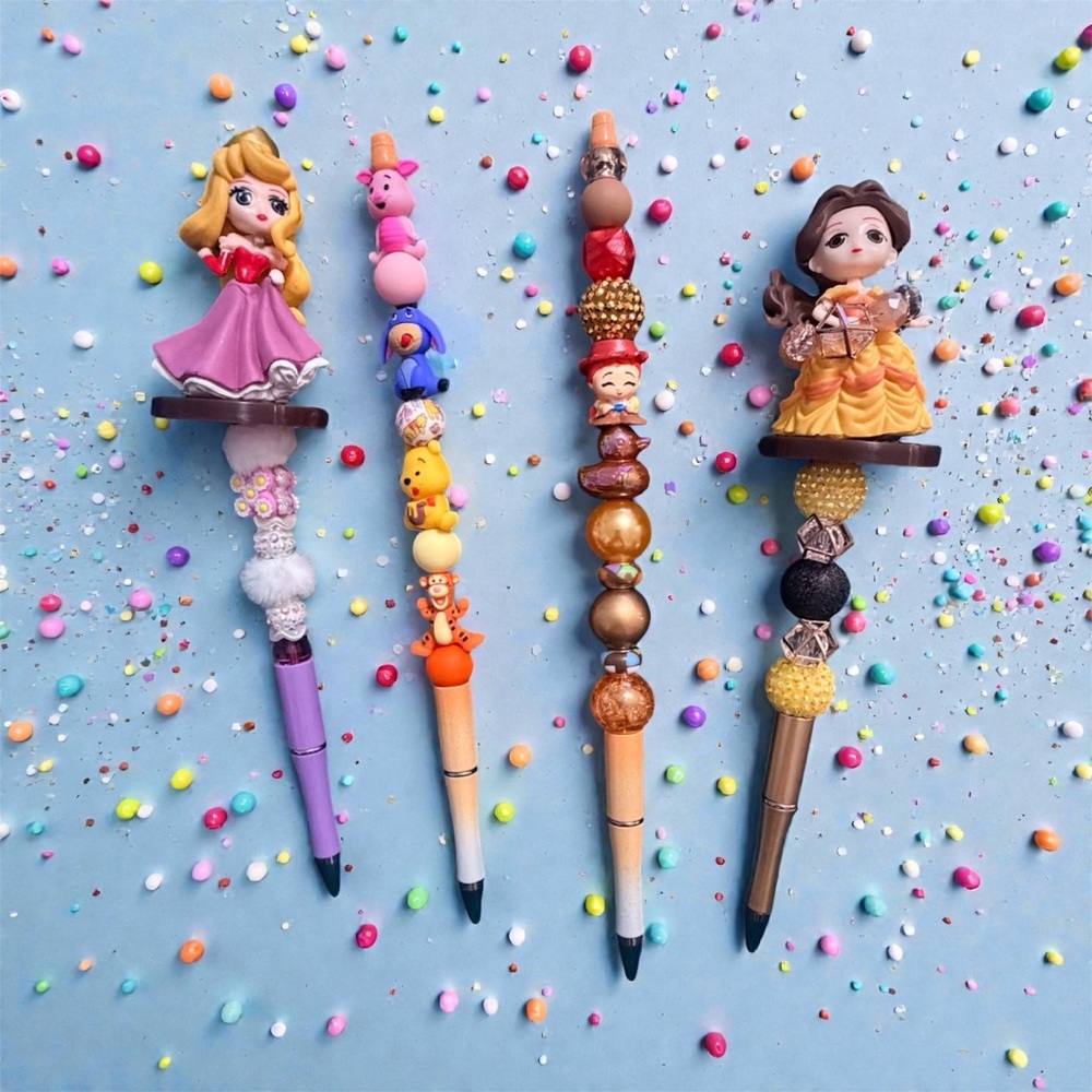 Princess Pens, Sanrio, Bride & Groom & much more!Not just for Kids! $15 each.